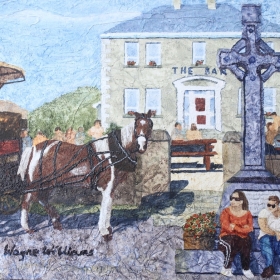 The Bar (Ireland), 11 x 14, acrylic